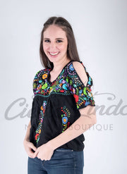 Cancun Cold Shoulder Blouse