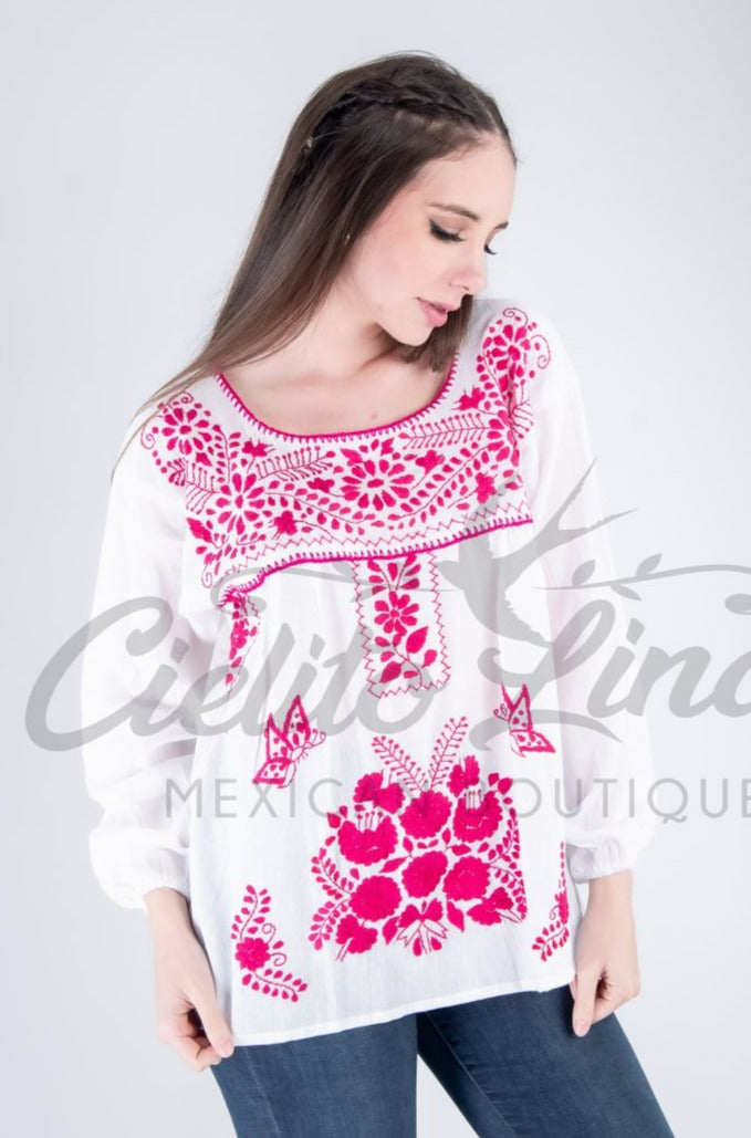 Tehuacan Long Sleeve Blouse