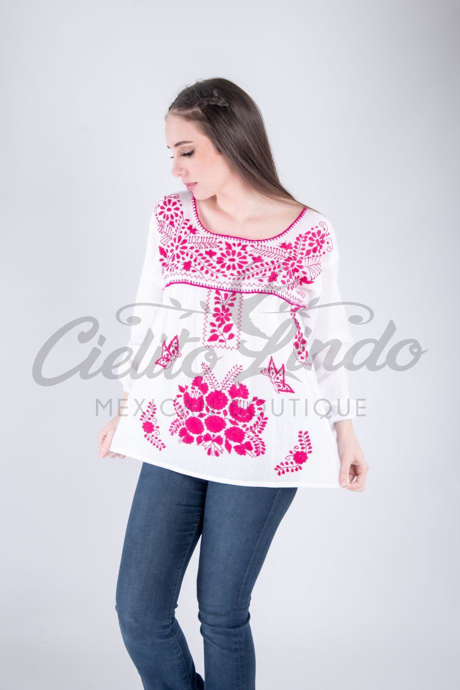 Tehuacan Long Sleeve Blouse