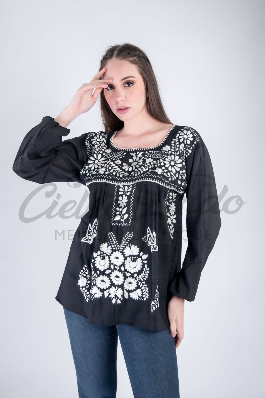 Tehuacan Long Sleeve Blouse
