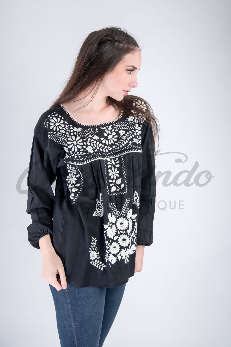 Tehuacan Long Sleeve Blouse