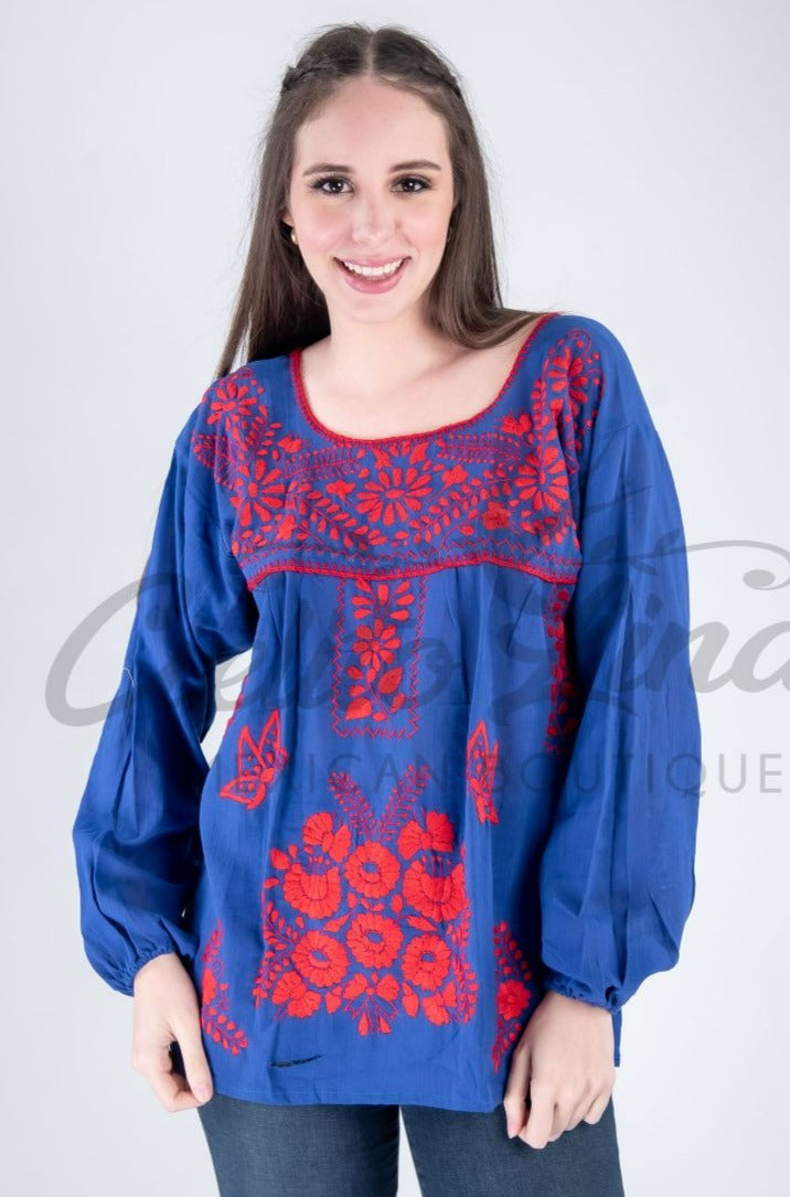 Tehuacan Long Sleeve Blouse