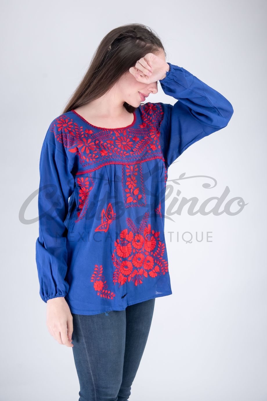 Tehuacan Long Sleeve Blouse