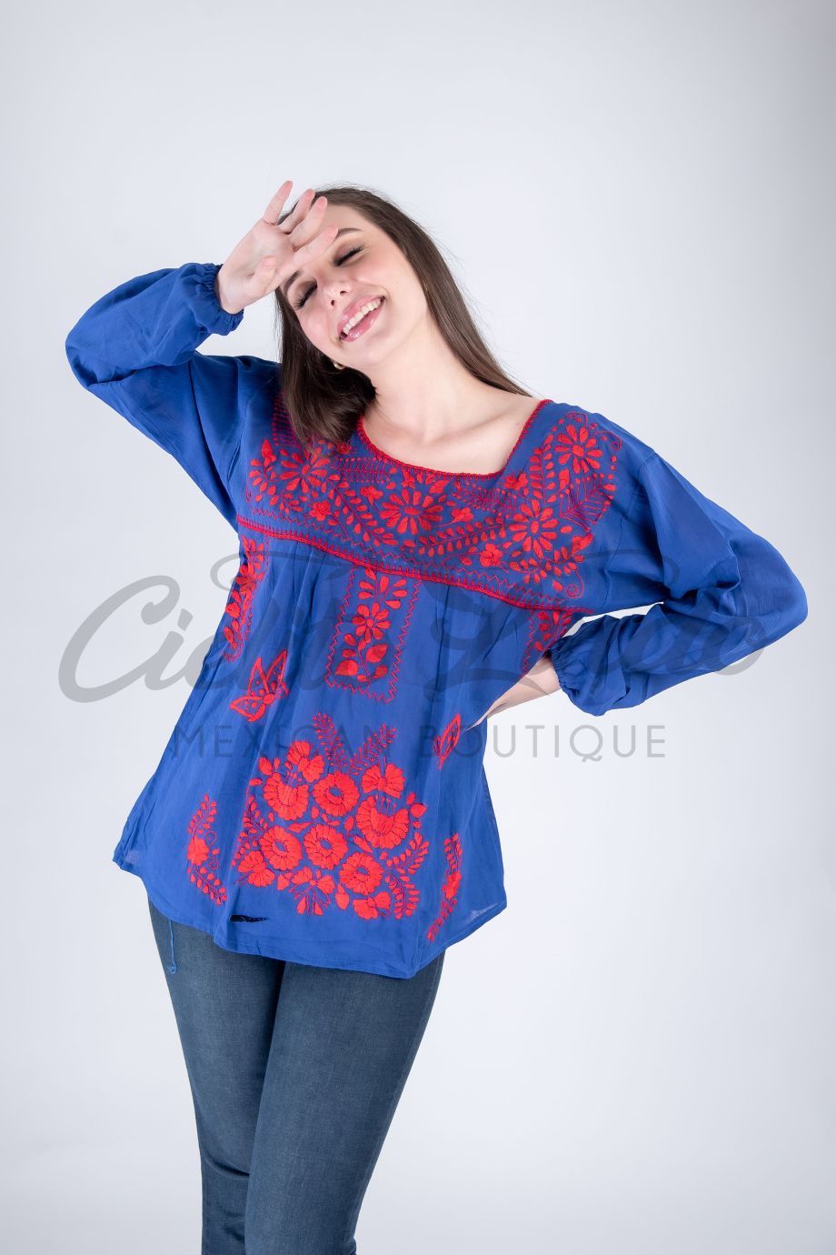 Tehuacan Long Sleeve Blouse