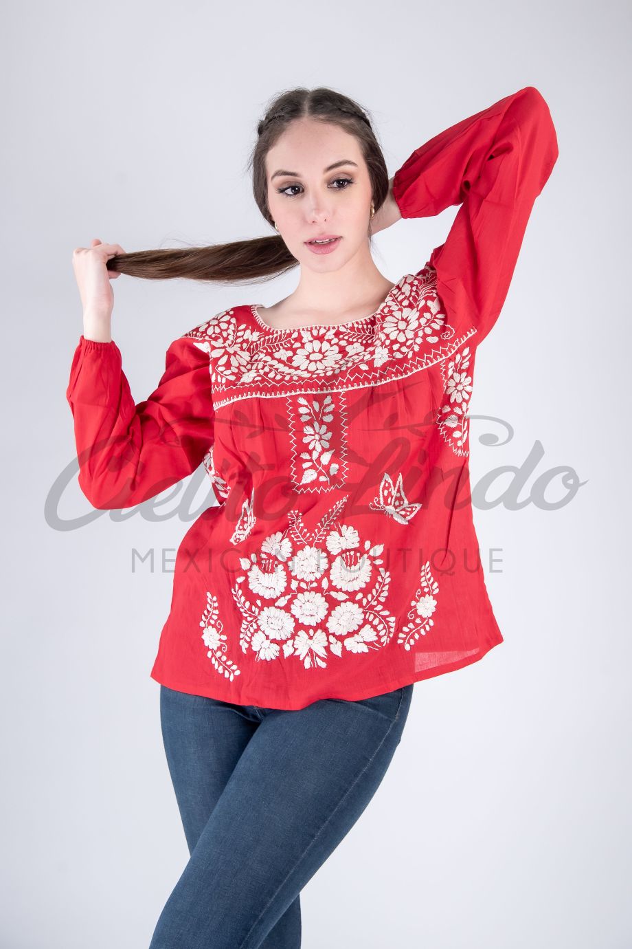 Tehuacan Long Sleeve Blouse