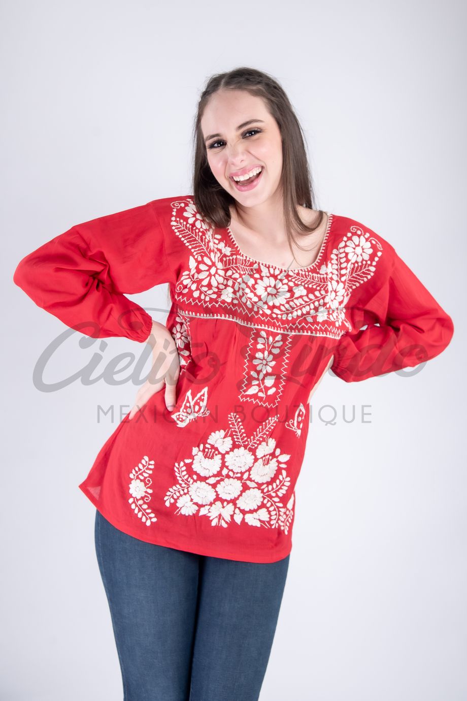 Tehuacan Long Sleeve Blouse