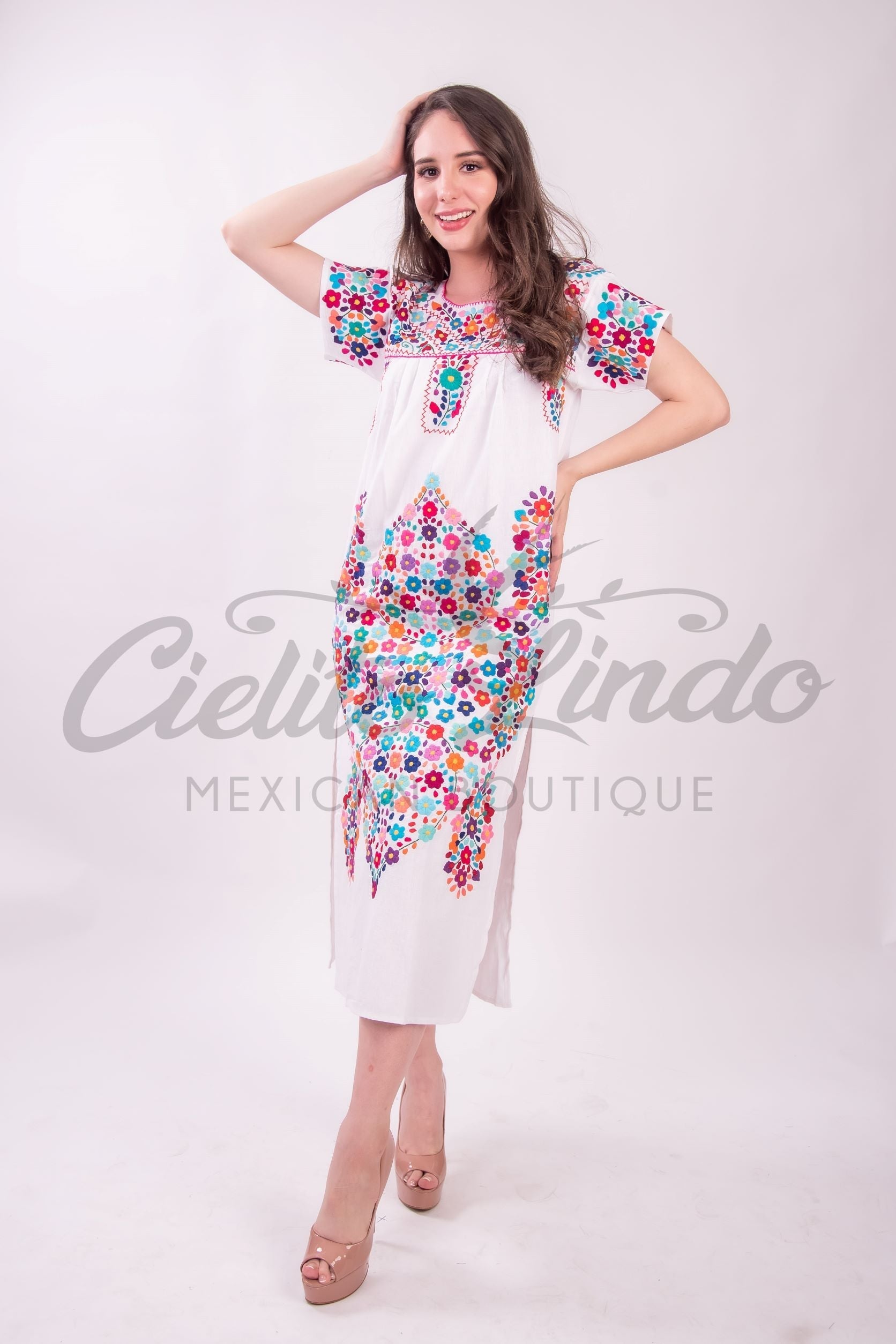 Stunning Maxi Dress Paraiso Magenta
