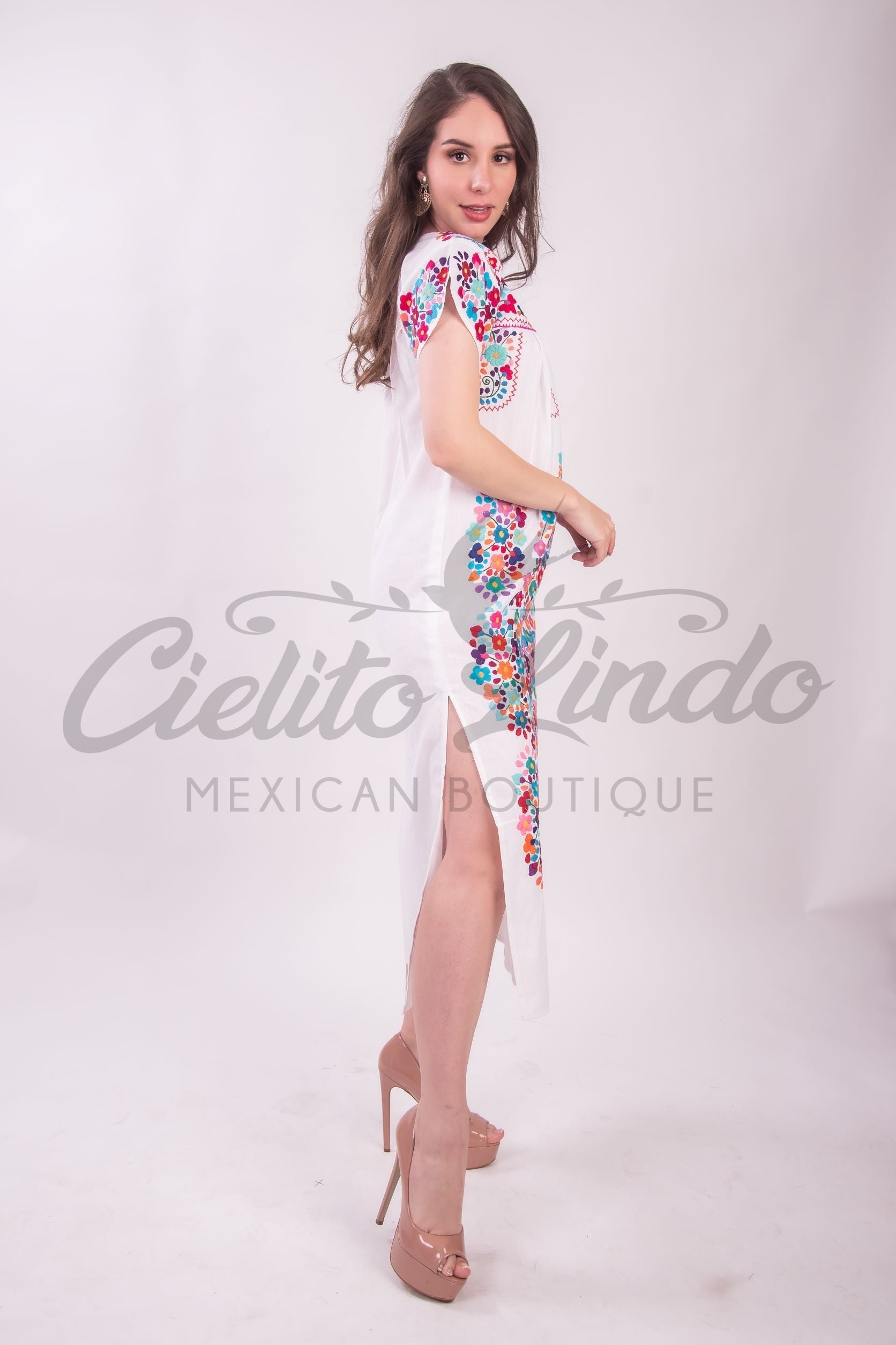 Stunning Maxi Dress Paraiso Magenta