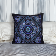 Diamond Flower Embroidered Pillow Cover - Thailand