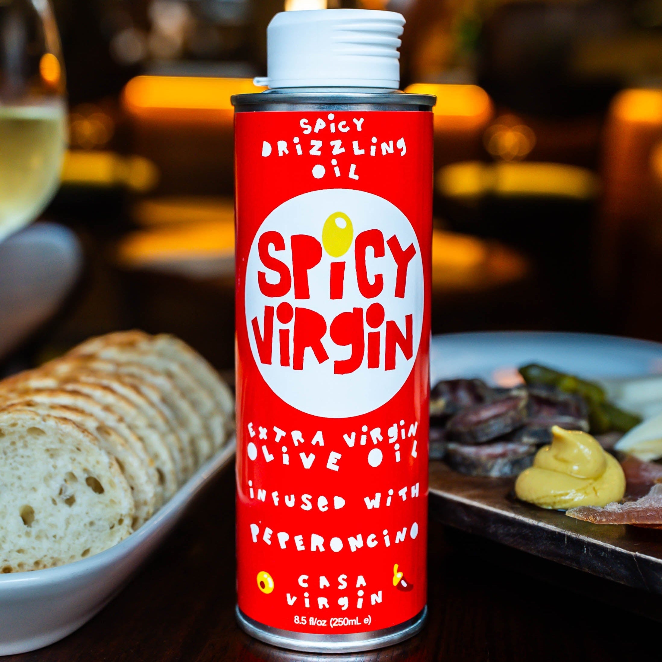 Spicy Virgin — Calabrian Chili Drizzling Olive Oil