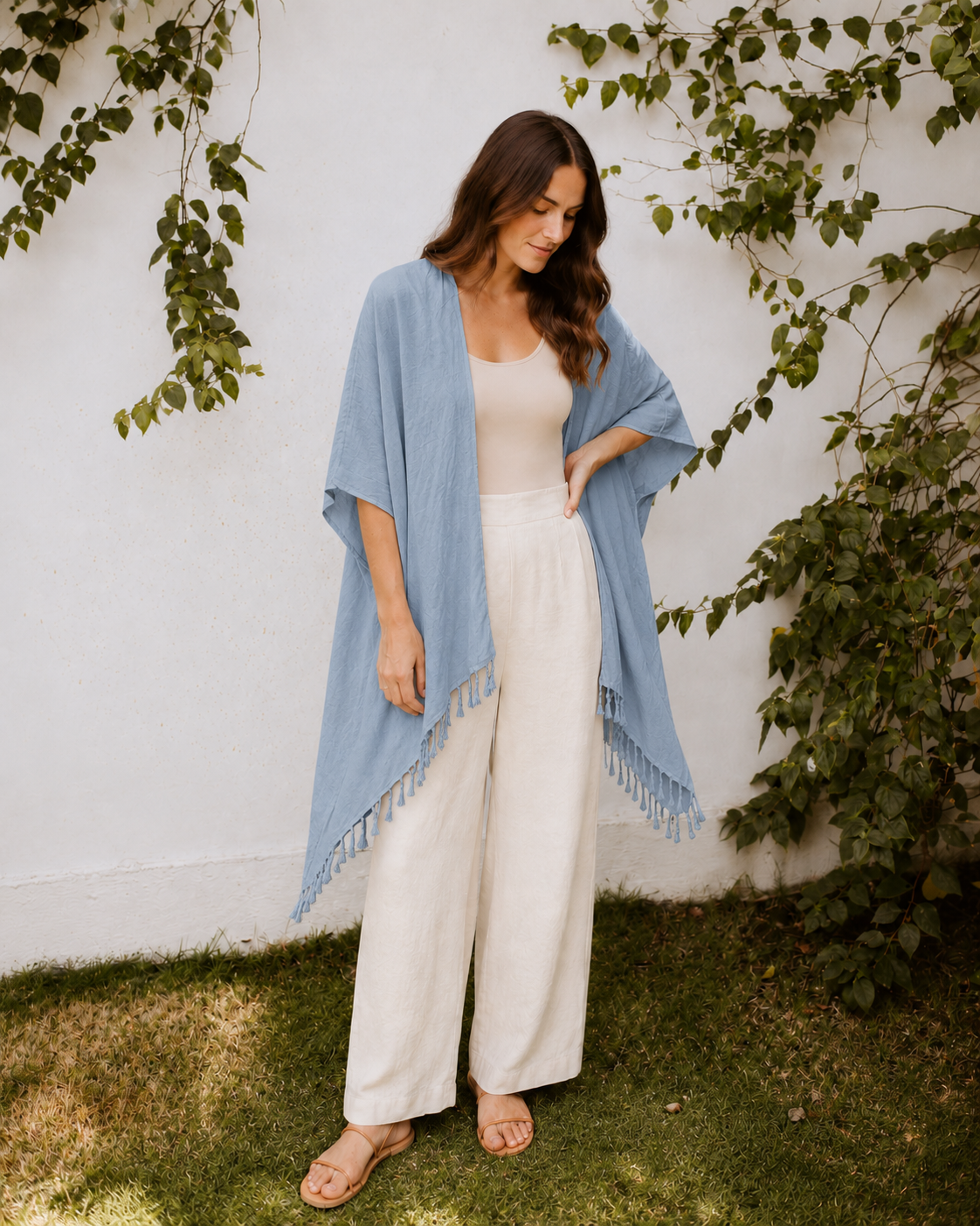 Solid Color Kimonos