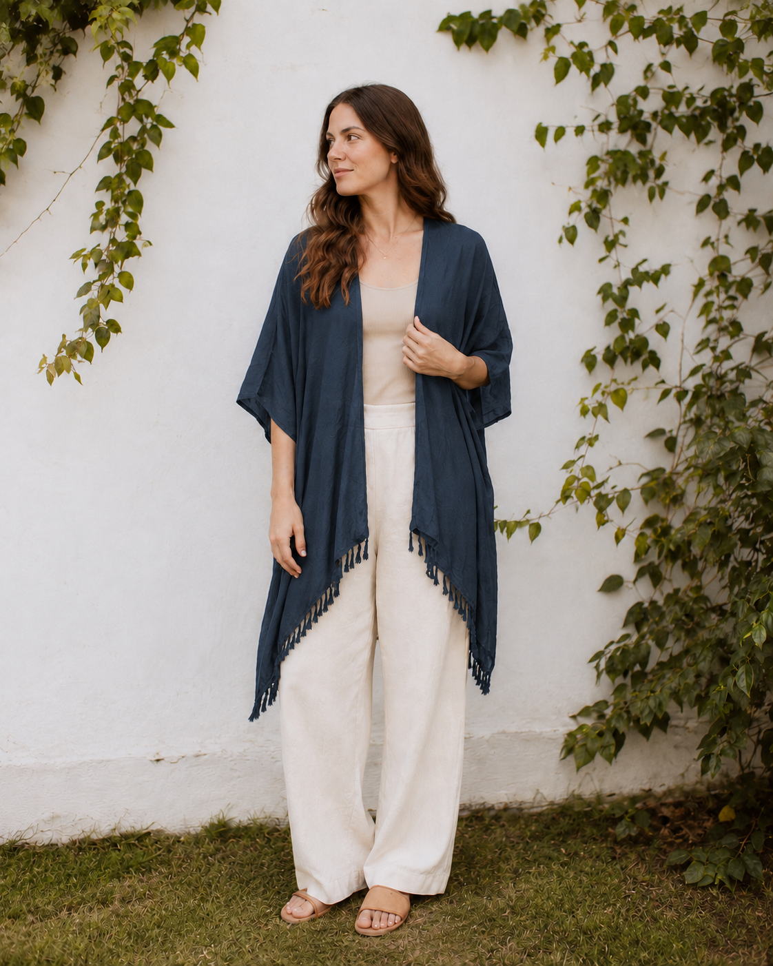 Solid Color Kimonos