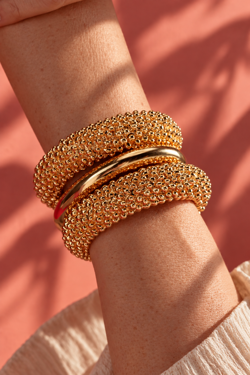 Isabella Statement Bold Cuff Bracelet