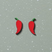 Chili Pepper Studs