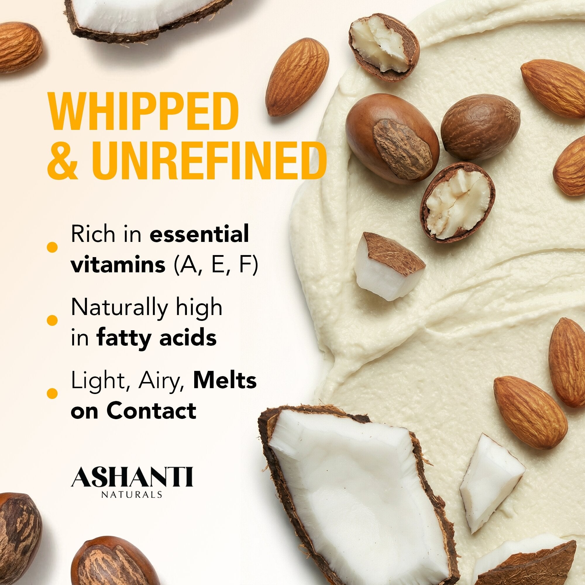ASHANTI NATURALS Shea Souffle Coco Mango