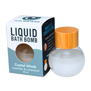 Crystal Winds Liquid Bath Bomb - Lavender and Limewood