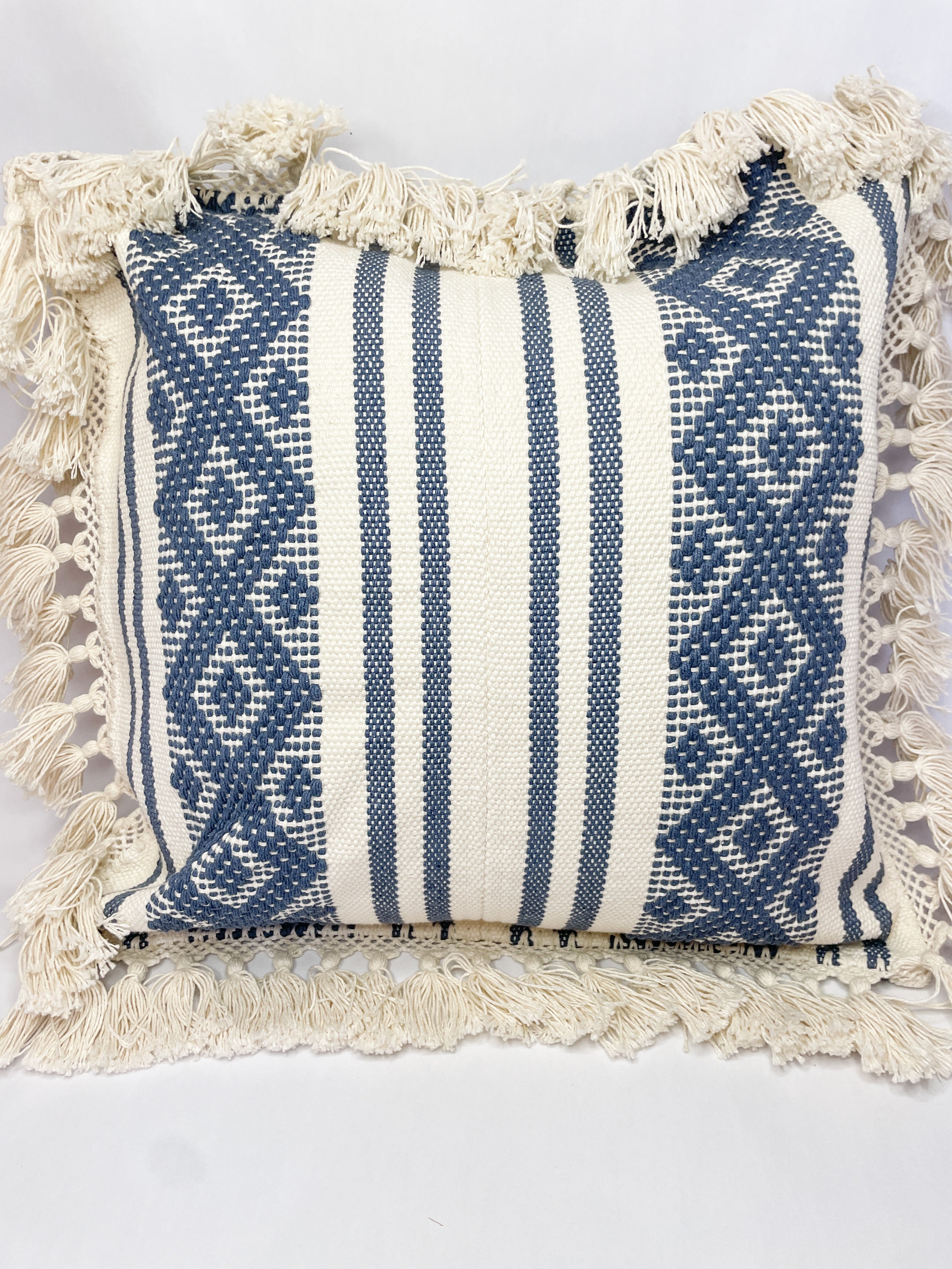 Oaxaca Handwoven Pillow Cover 18 x 18 in
