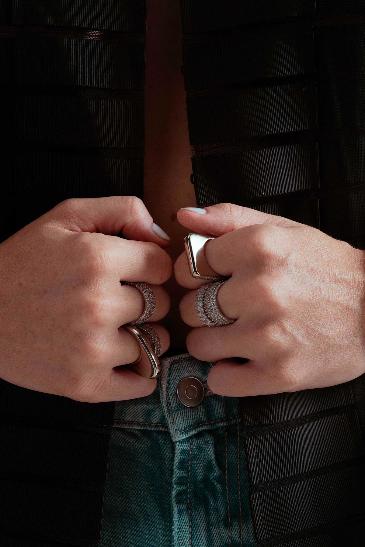 Lily Geometric Ring