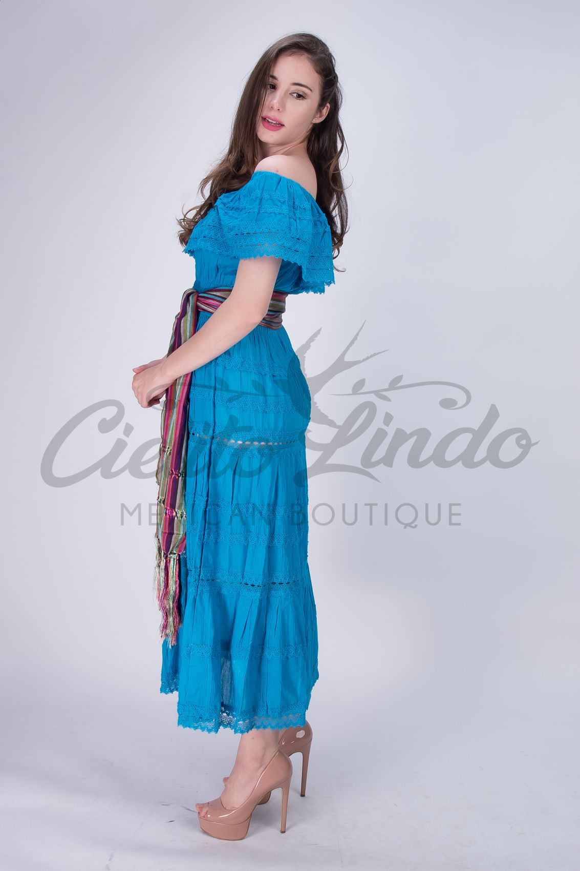 Adalia Maxi Dress Navy