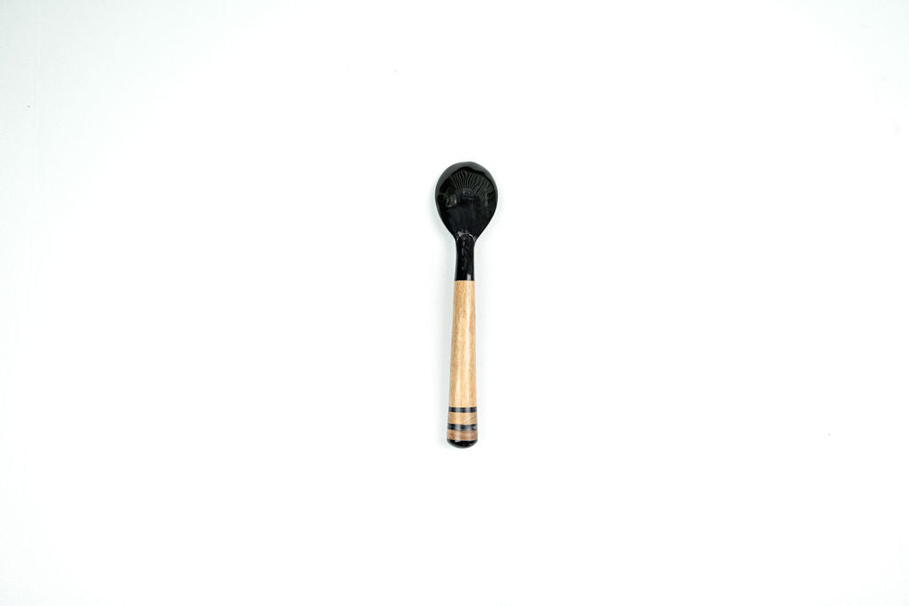 Wood and Horn Spoon