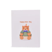 Happy Bear Day Greeting Card