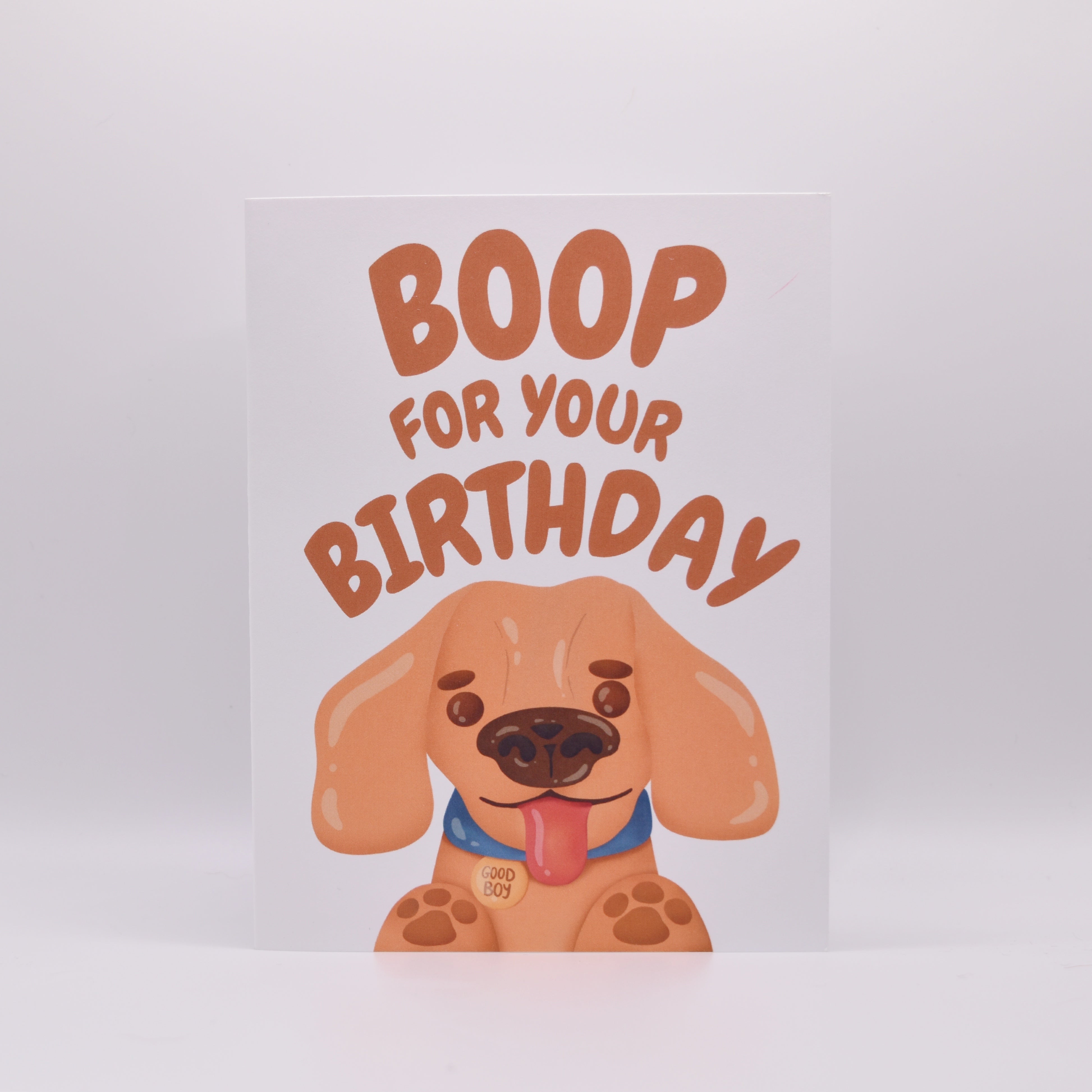 Boop For Your Birthday Greeting Card