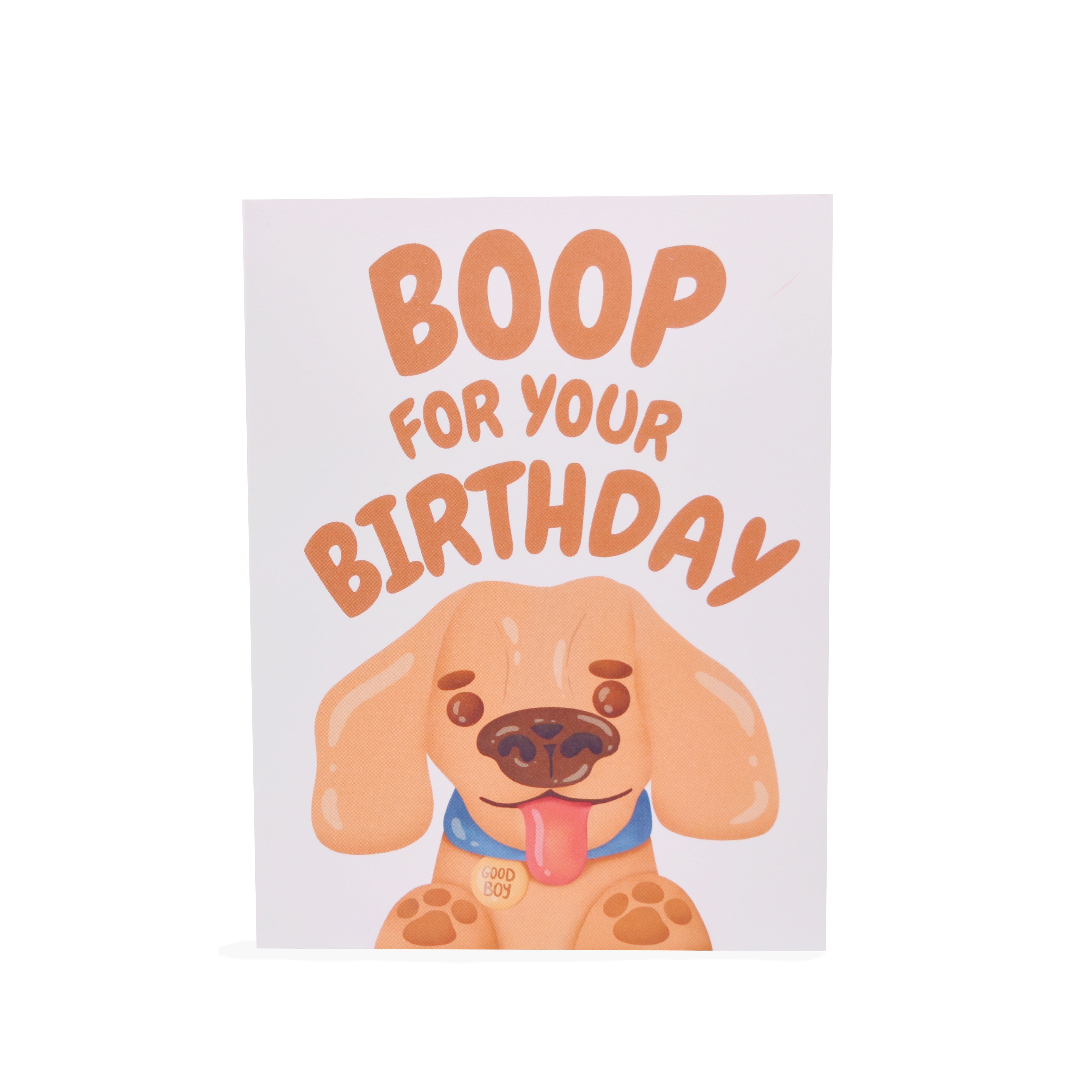 Boop For Your Birthday Greeting Card