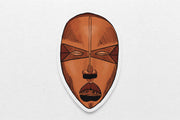 African Masks Stickers: Dan