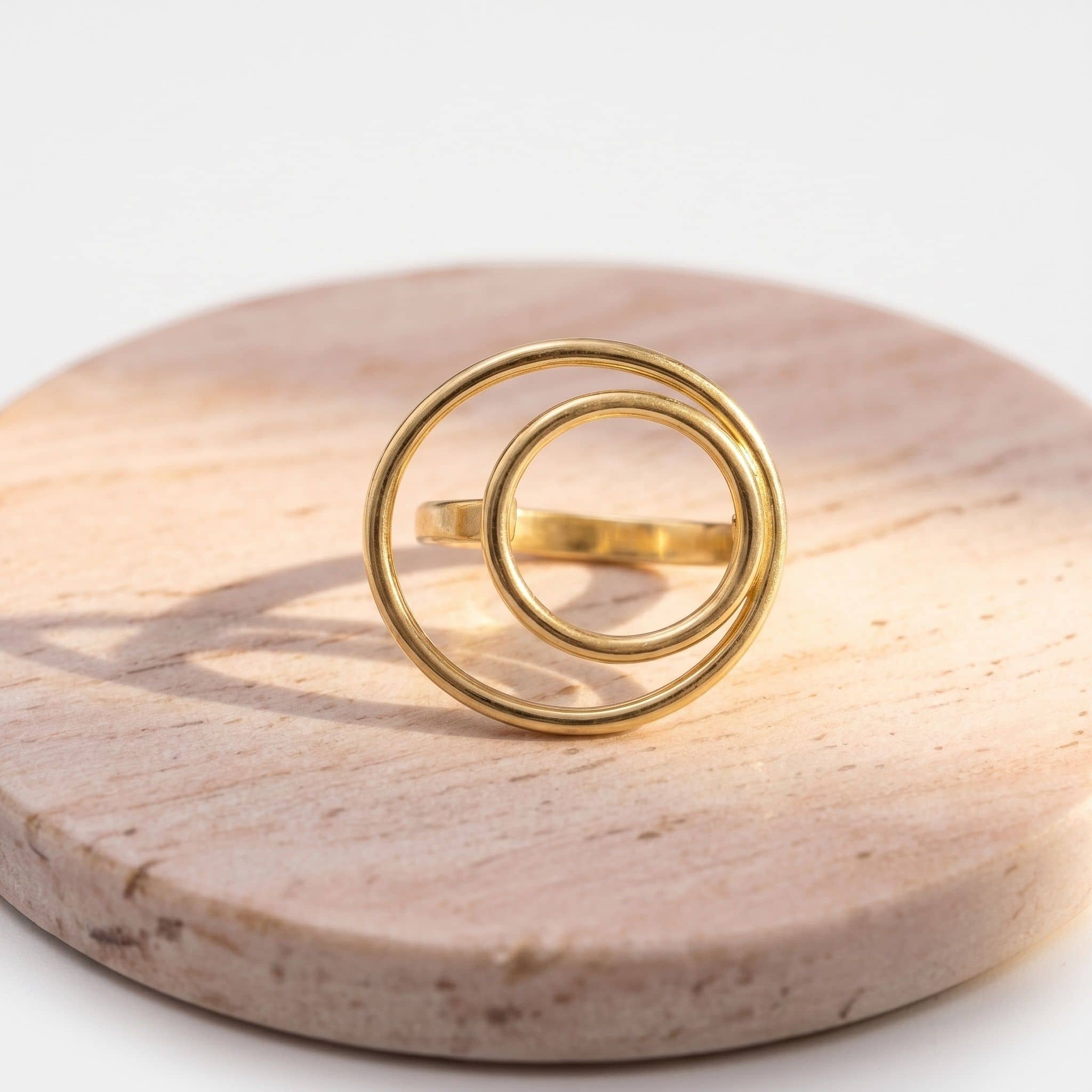 Nita Three Moon Phases Cocktail Ring for Women