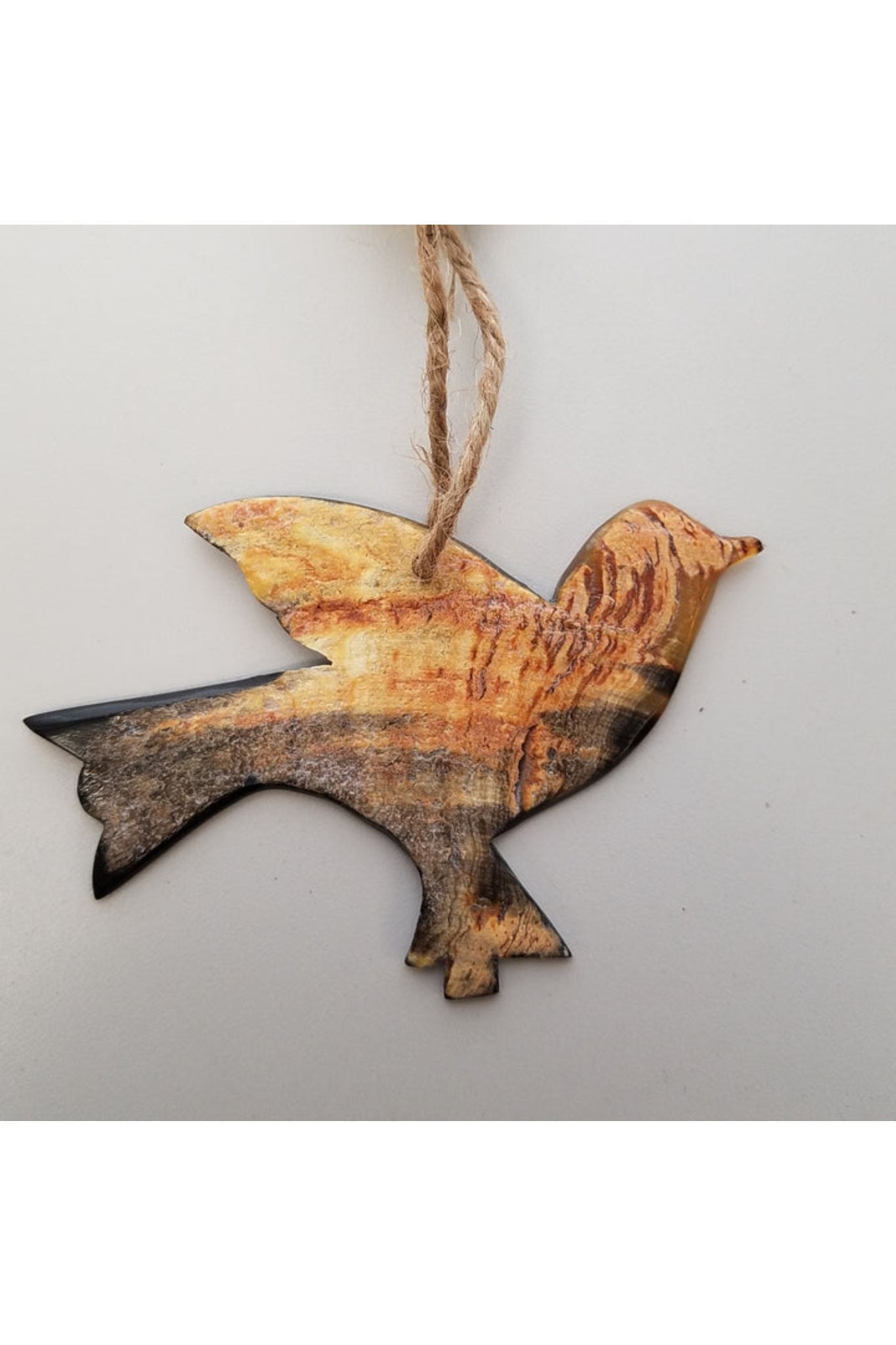 Dove Horn Ornament