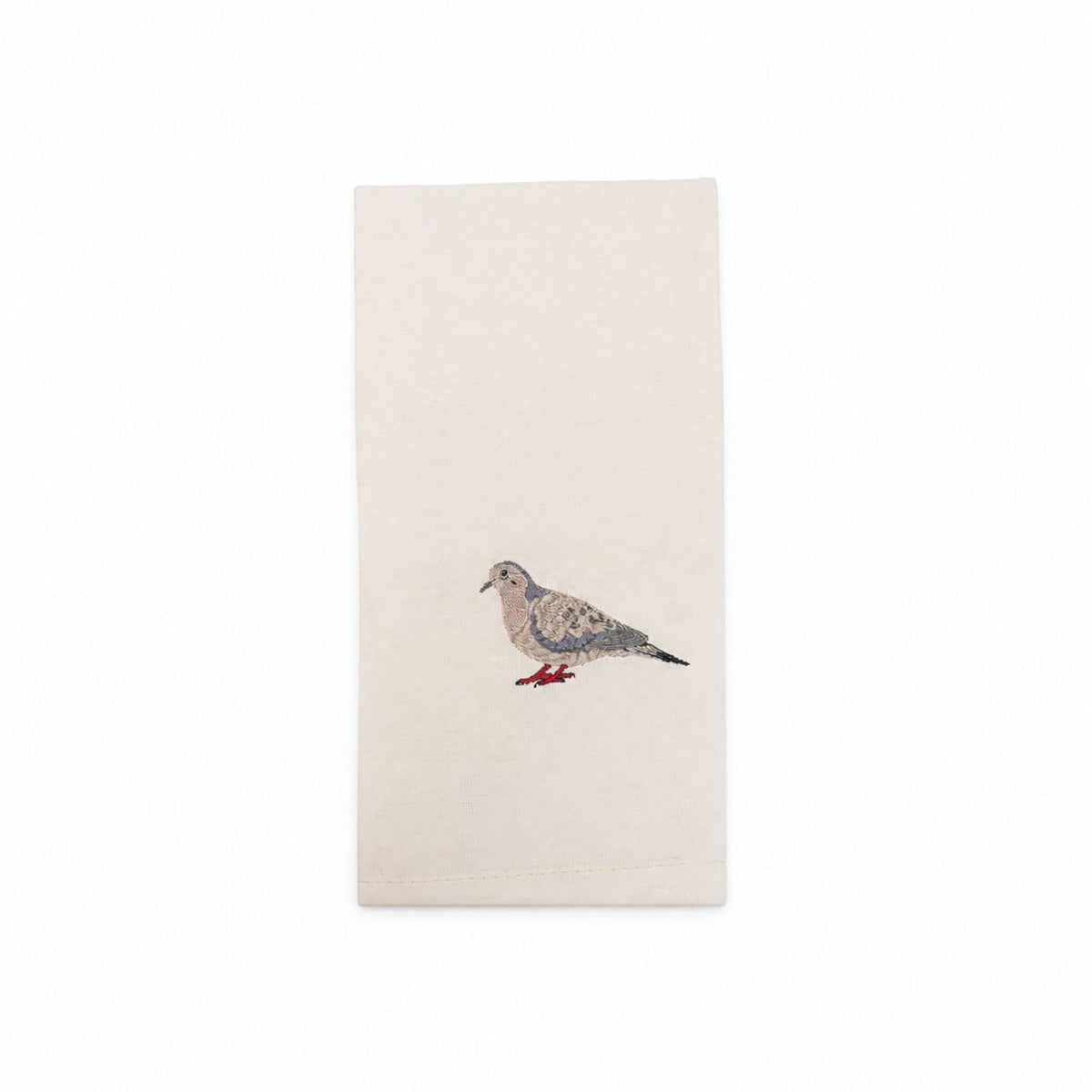 100% Cotton Tea Towels with Bird Embroidery - Kitchen Towels