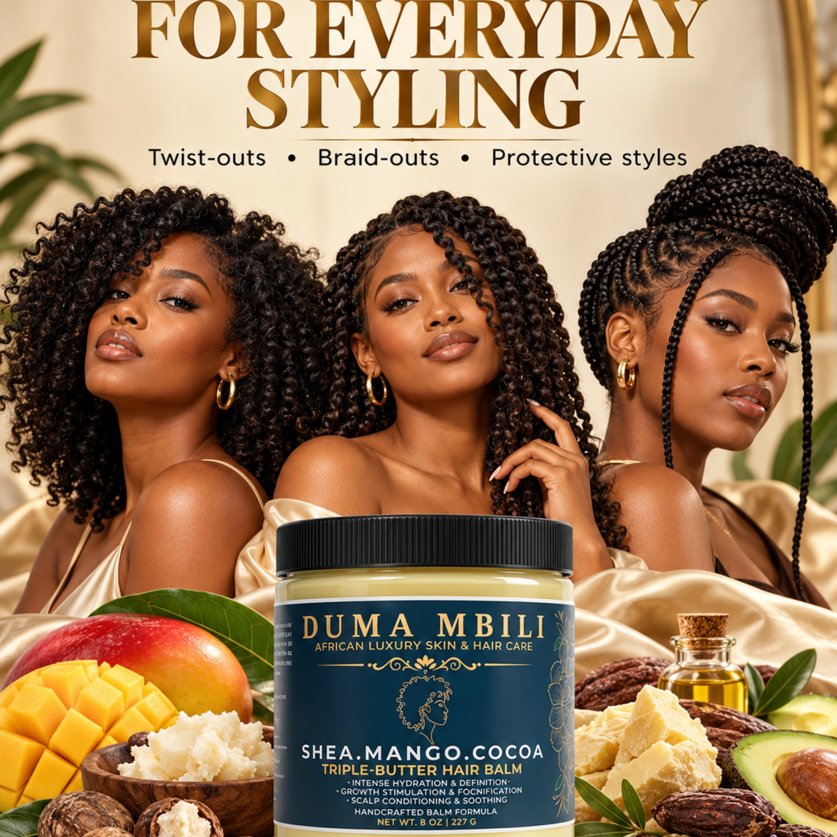 Shea-Mango Hair Butter