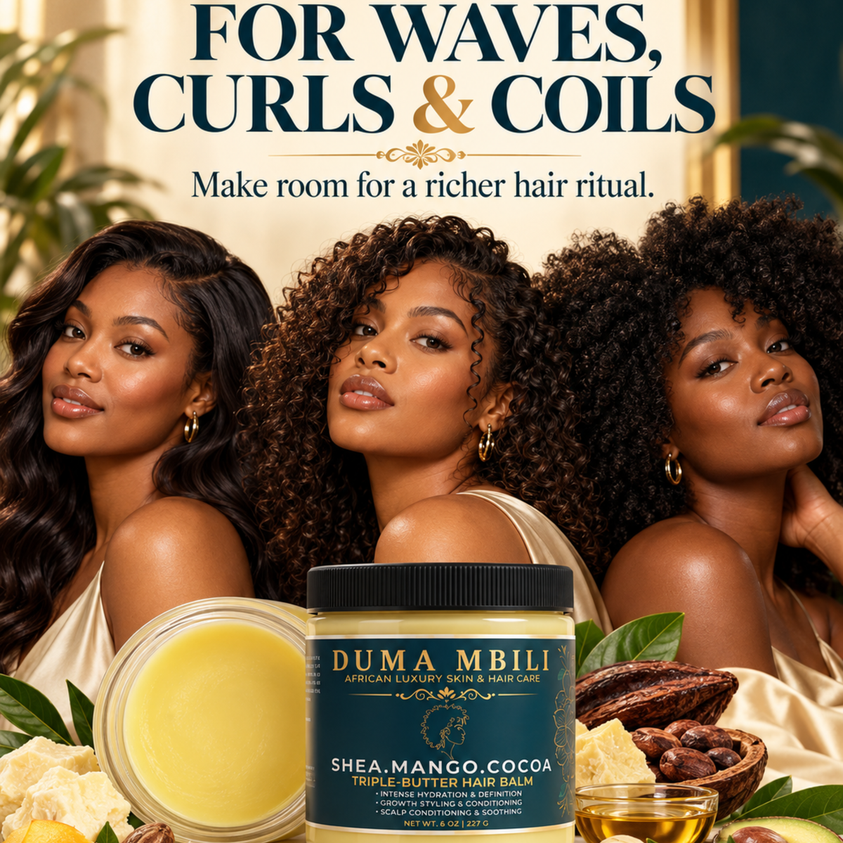 Shea-Mango Hair Butter