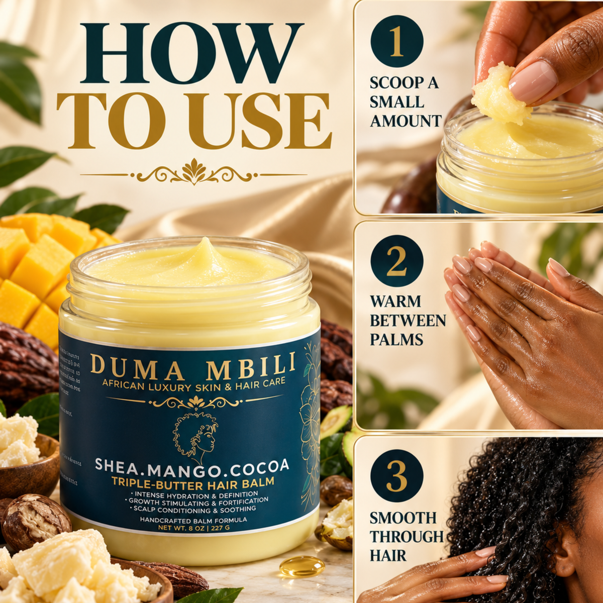 Shea-Mango Hair Butter