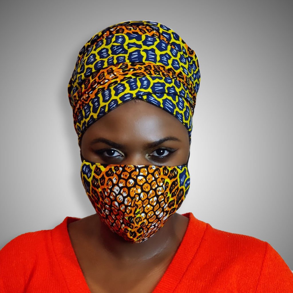 Namusisi Head Wrap & Face Mask