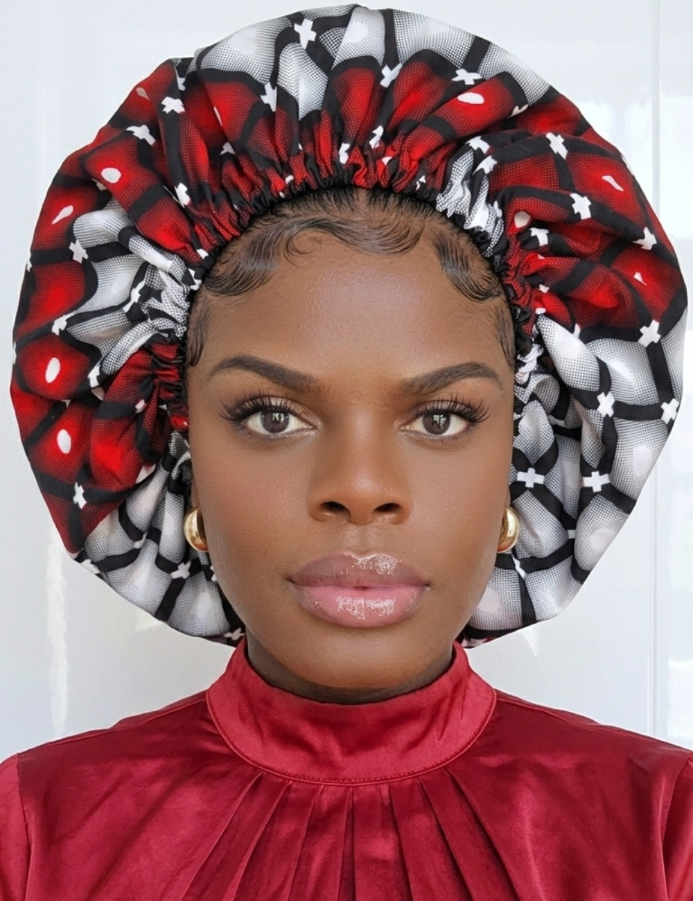 Large Silk Lined Bonnet