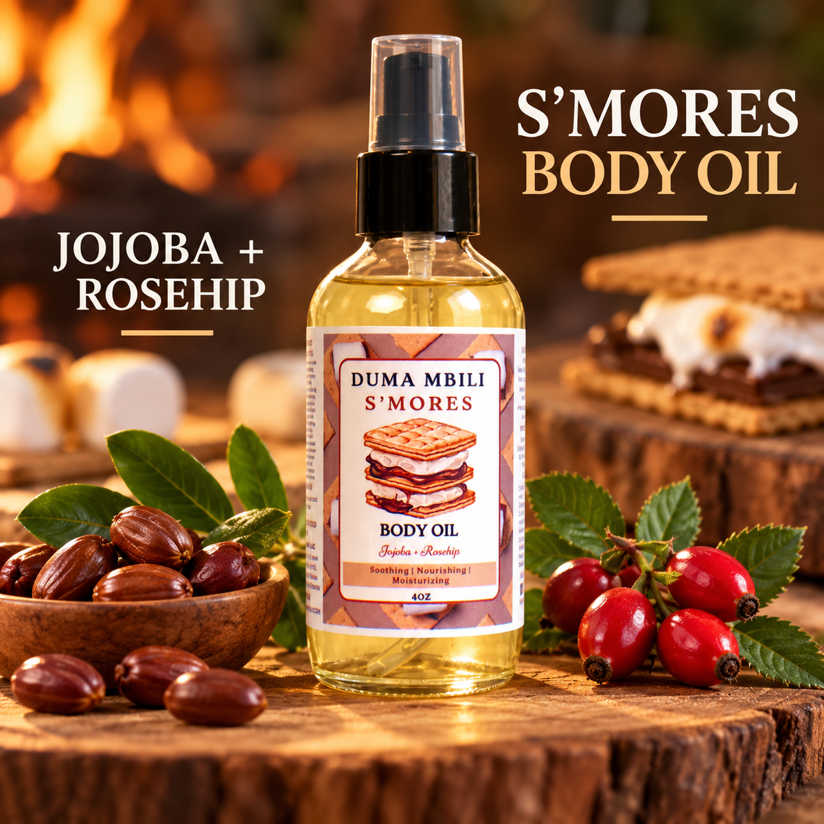 S'mores Body Oil