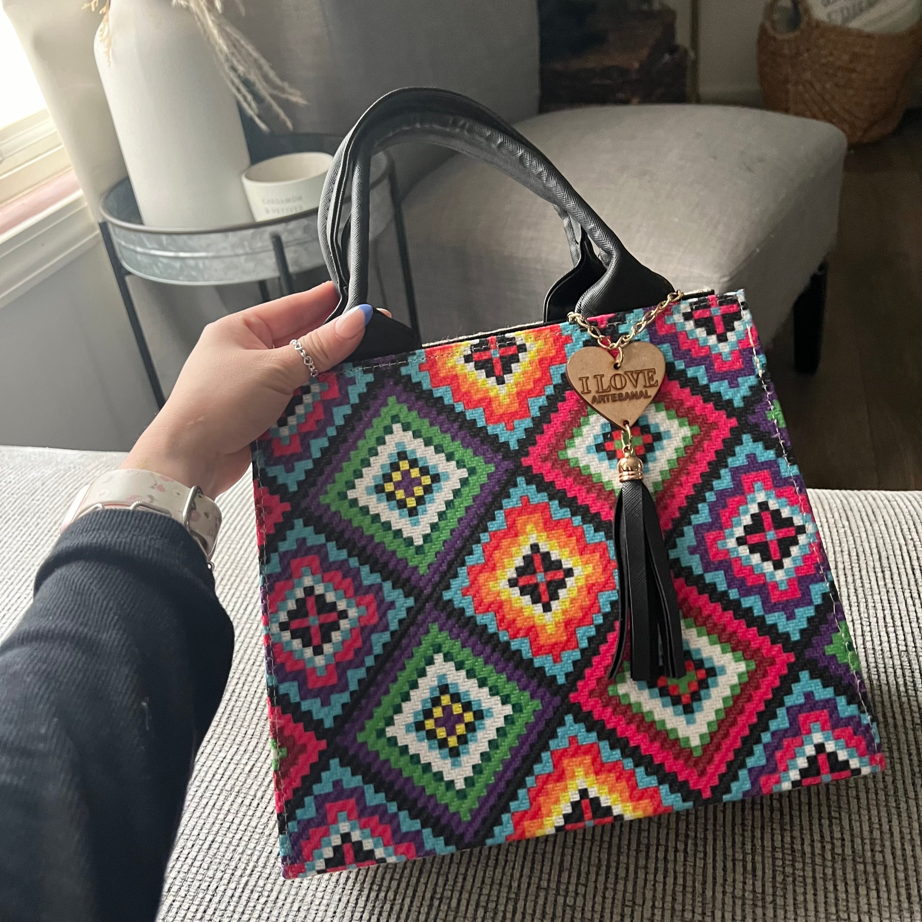 Colorful Aztec Artisan HandBag