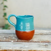 Terra Mug- Turquoise