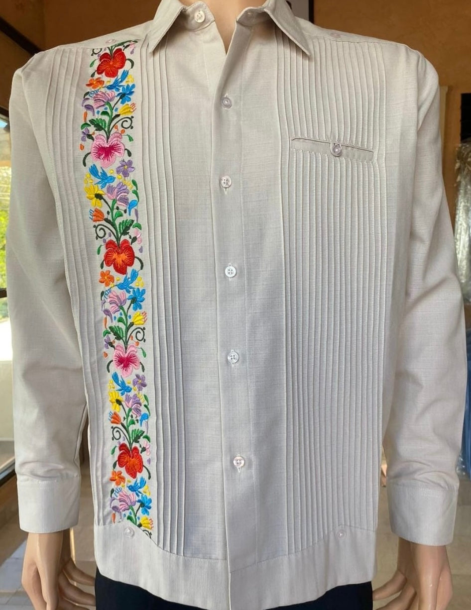 Men’s Guayabera Florida Ivory