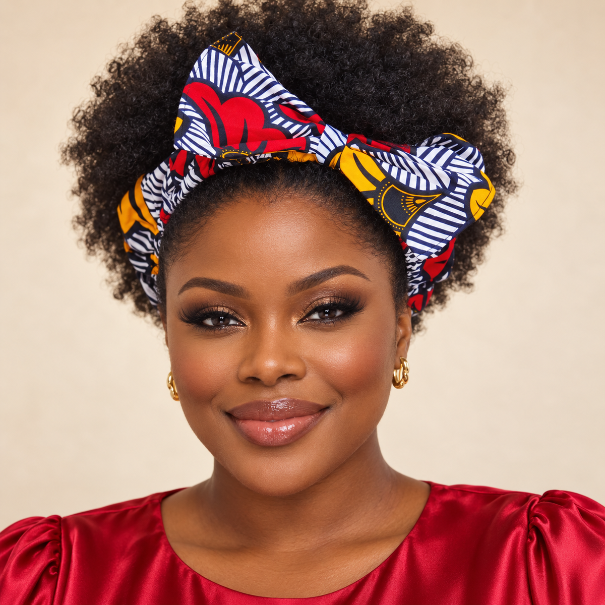 African Print Headband/Hairband