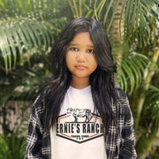 Ernie's Ranch Classic Light Tee- YOUTH (White or Sand)