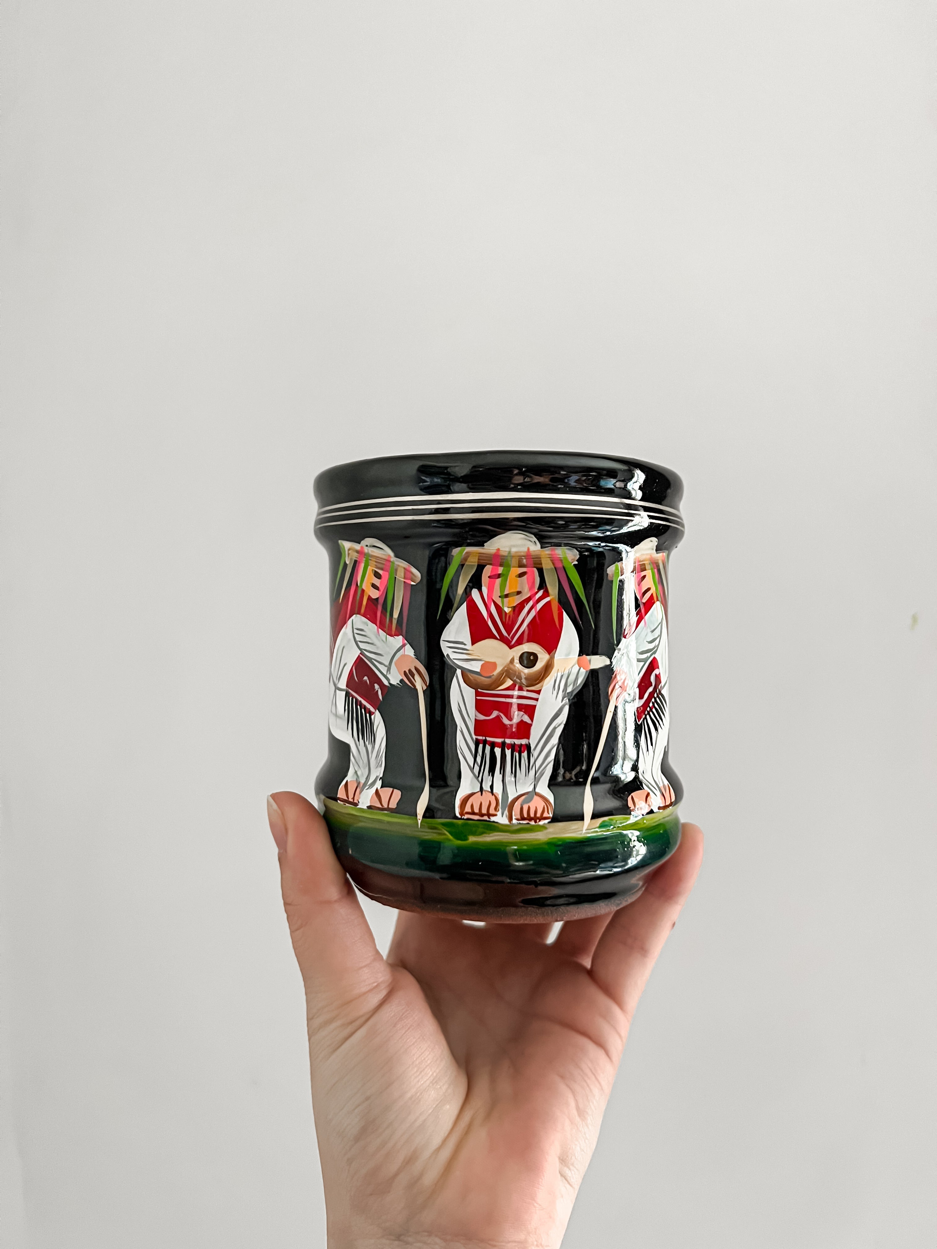 Danza Michoacan Squared Barro Mug