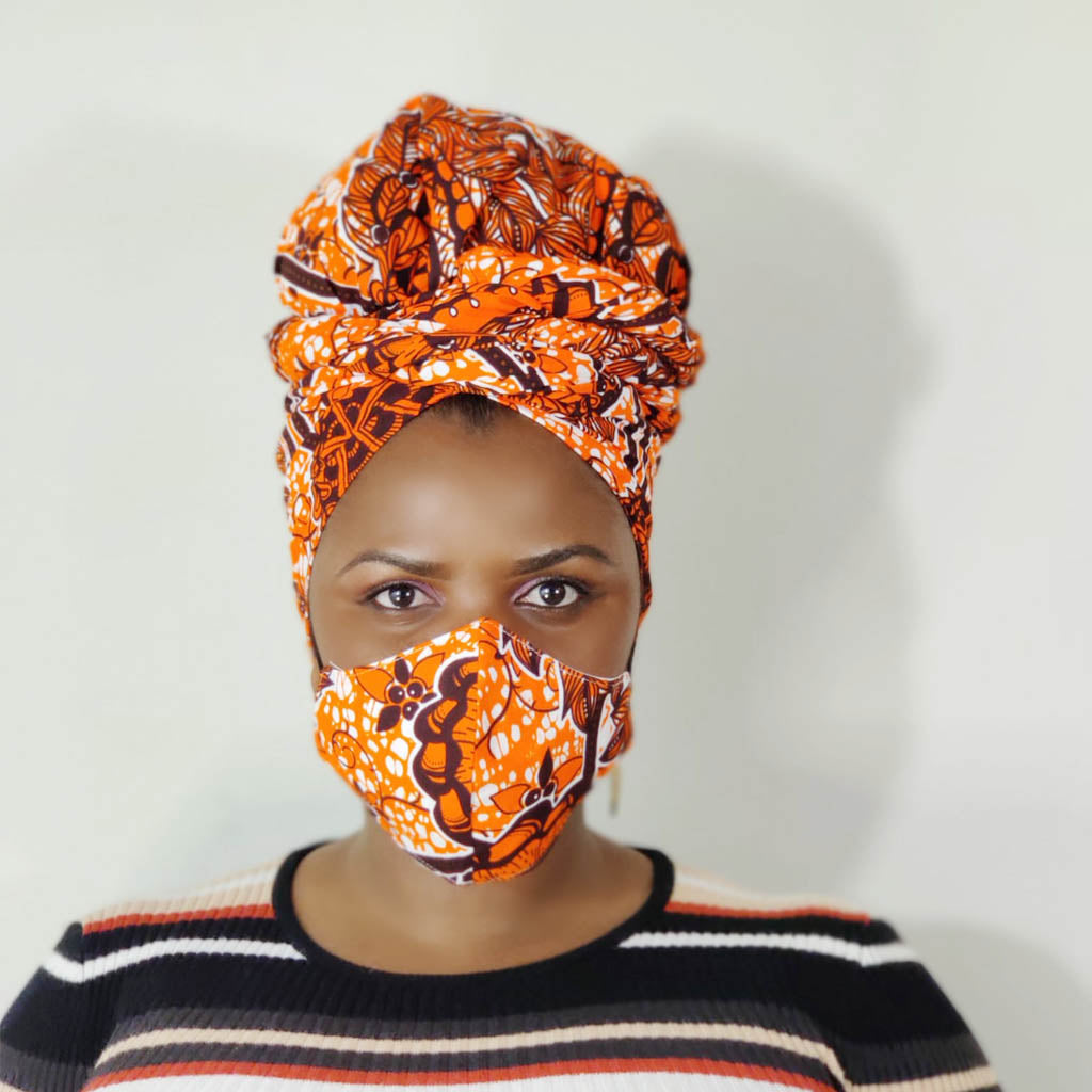 Namusisi Head Wrap & Face Mask