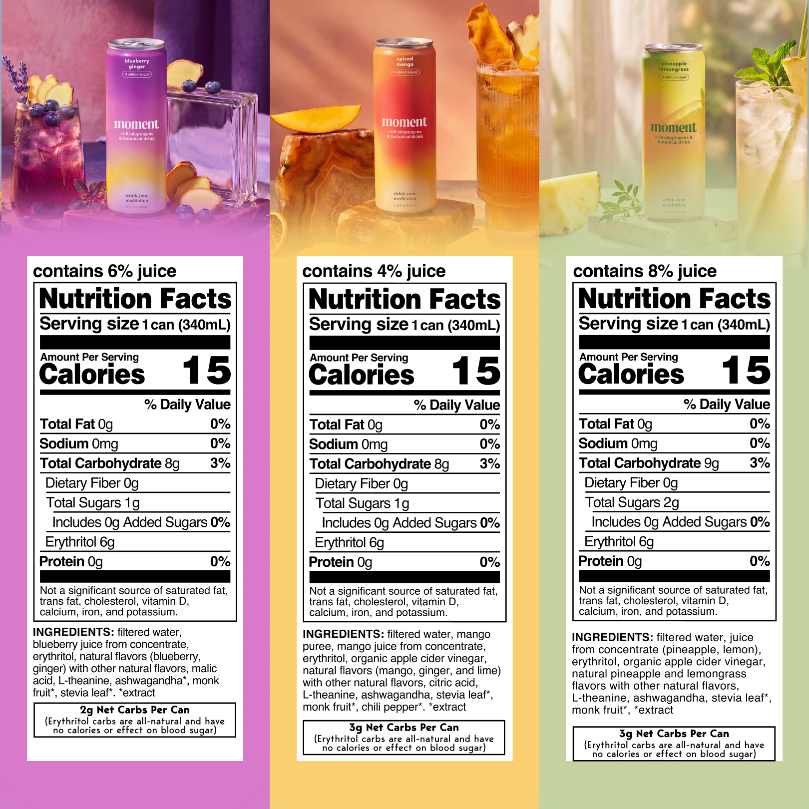 bestsellers (sparkling & still mocktail | 36 pack)