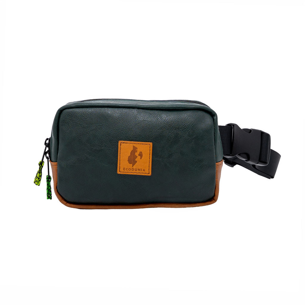 Vegan Leather Belt Bag for Men & Women, Crossbody Fanny Pack