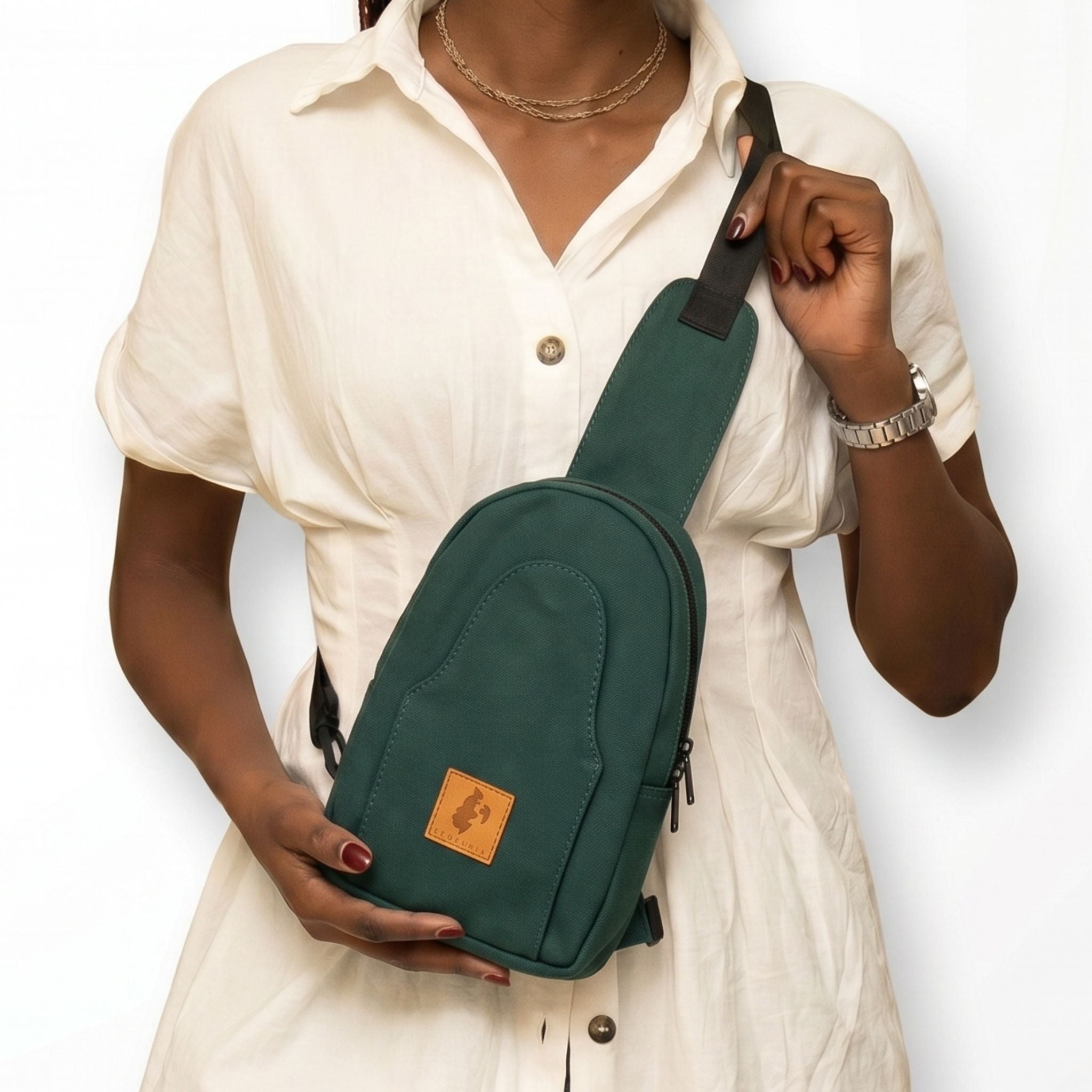 Small Canvas Sling Bag for Women & Men - Buru