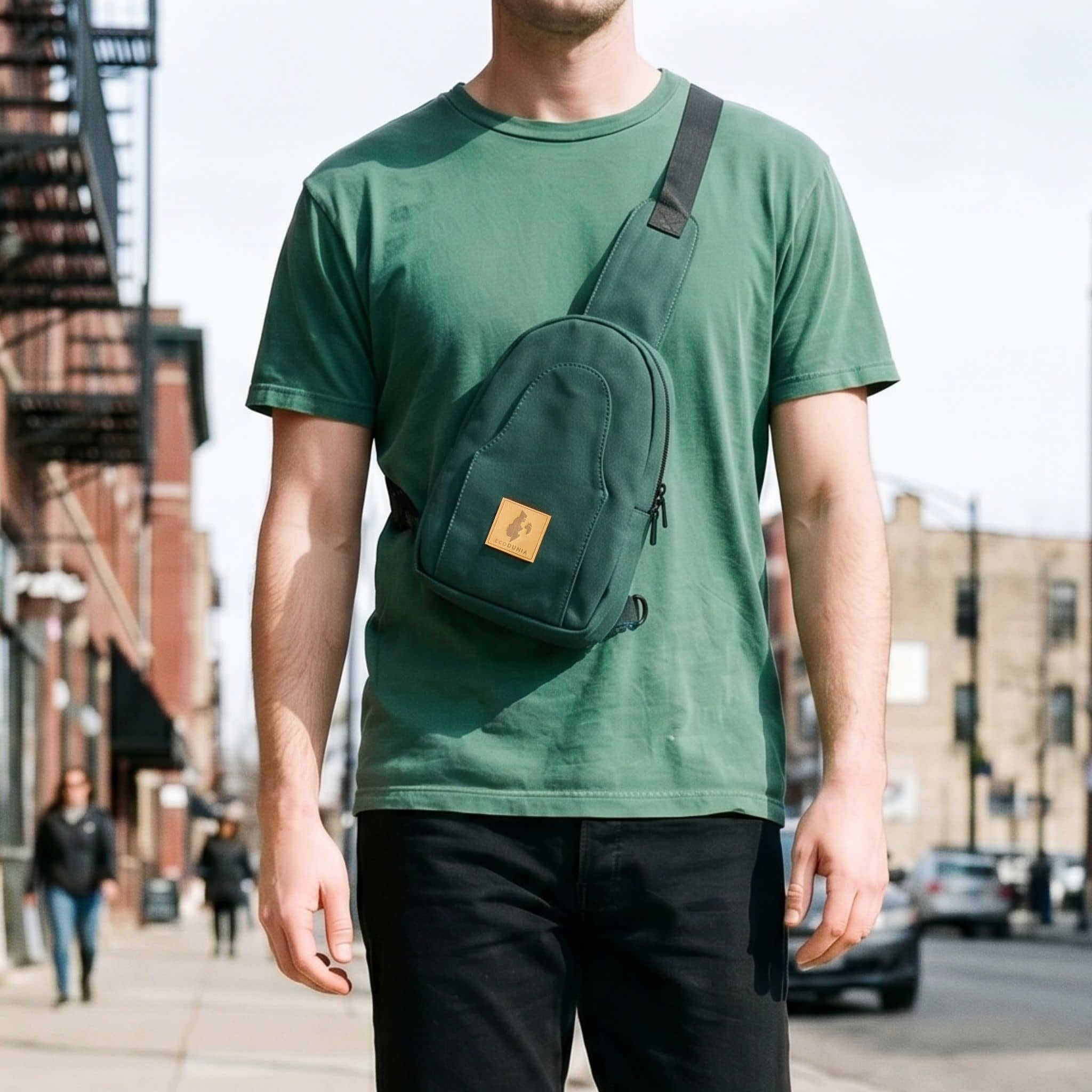 Small Canvas Sling Bag for Women & Men - Buru
