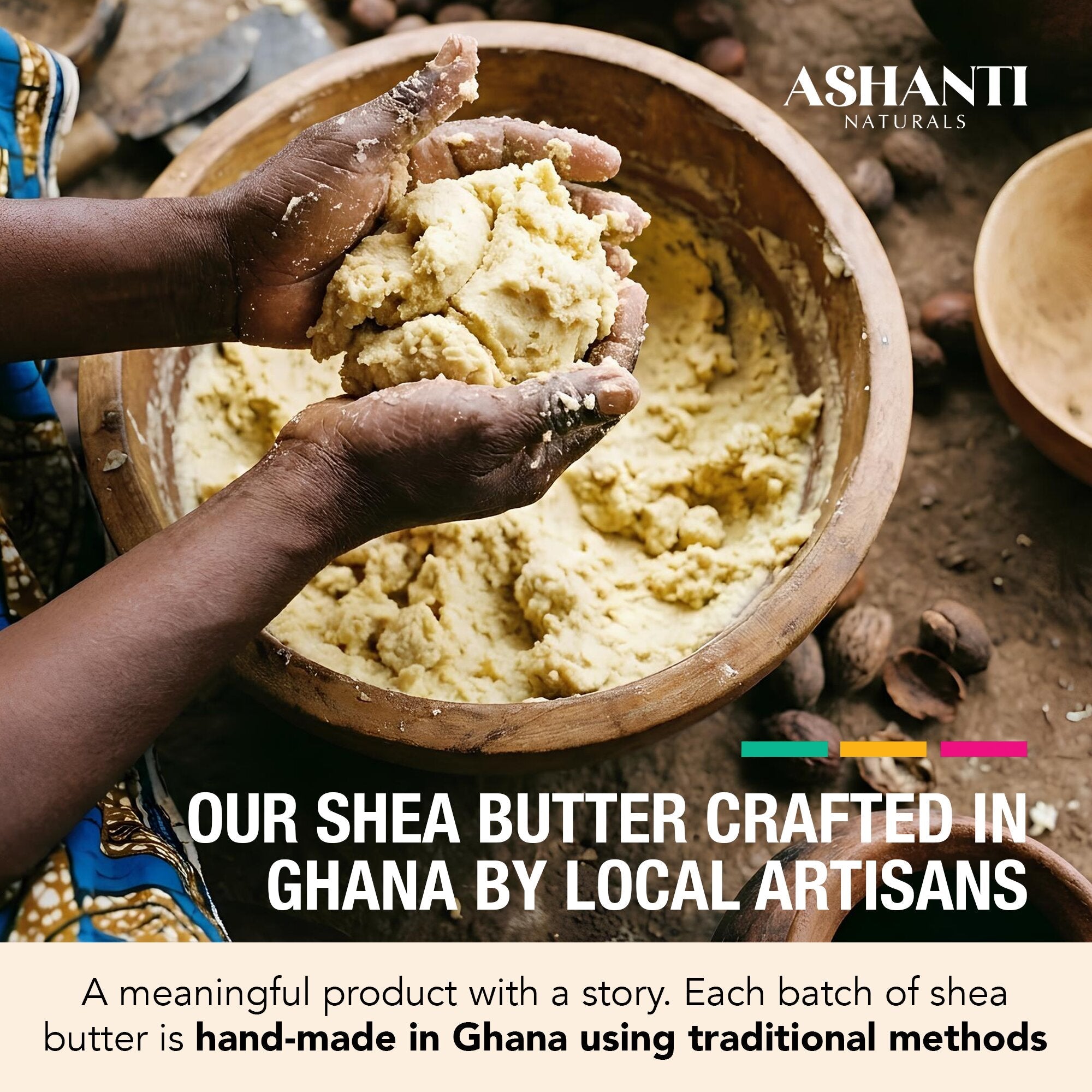 ASHANTI NATURALS Shea Souffle Fragrance Free