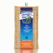 Plantation Blue 100 Percent Jamaica Blue Mountain Coffee, Dark Roast Whole Beans, 12 oz